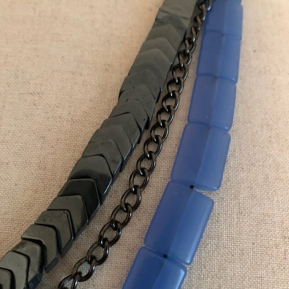 Madewell Beaded-Layered Chain Necklace - Picture 2 of 3